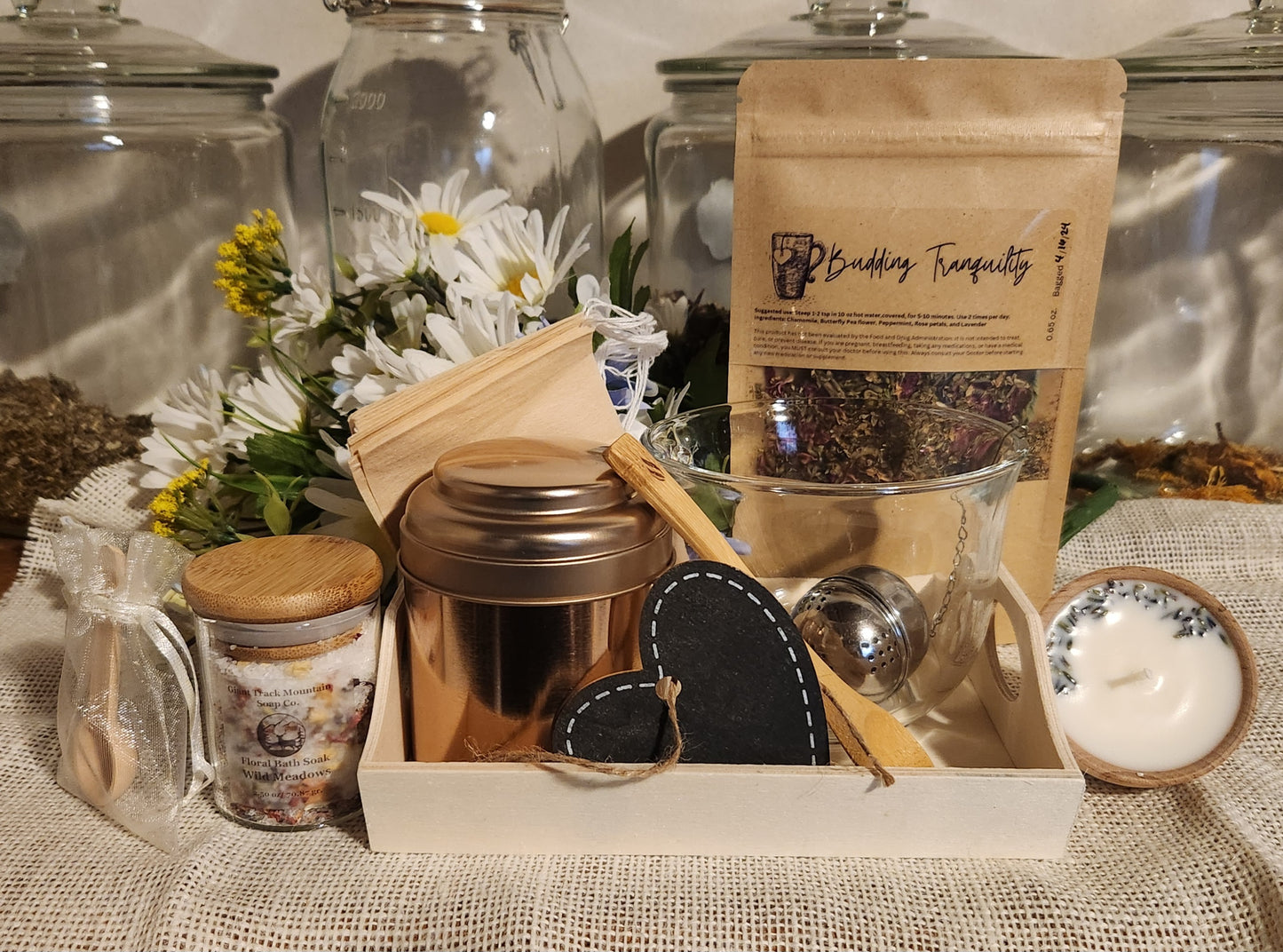 Budding Tranquility and A Bath gift box