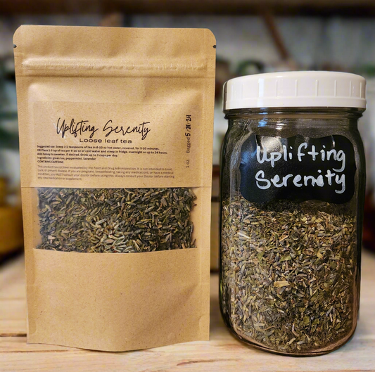 Uplifting Serenity loose leaf tea