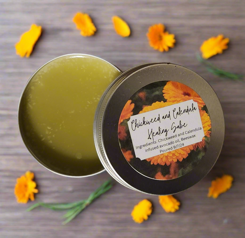Calendula and Chickweed Healing Salve