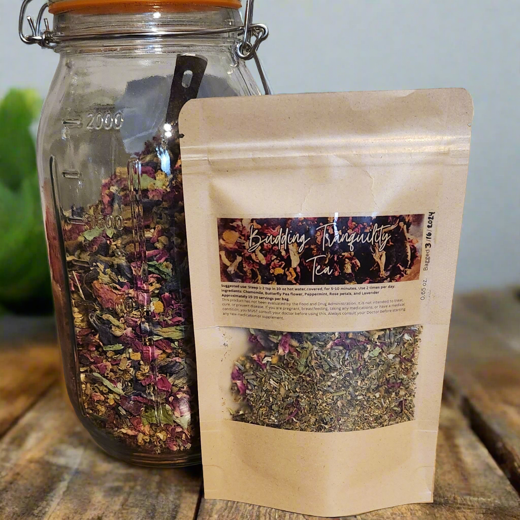 Budding Tranquility loose leaf tea