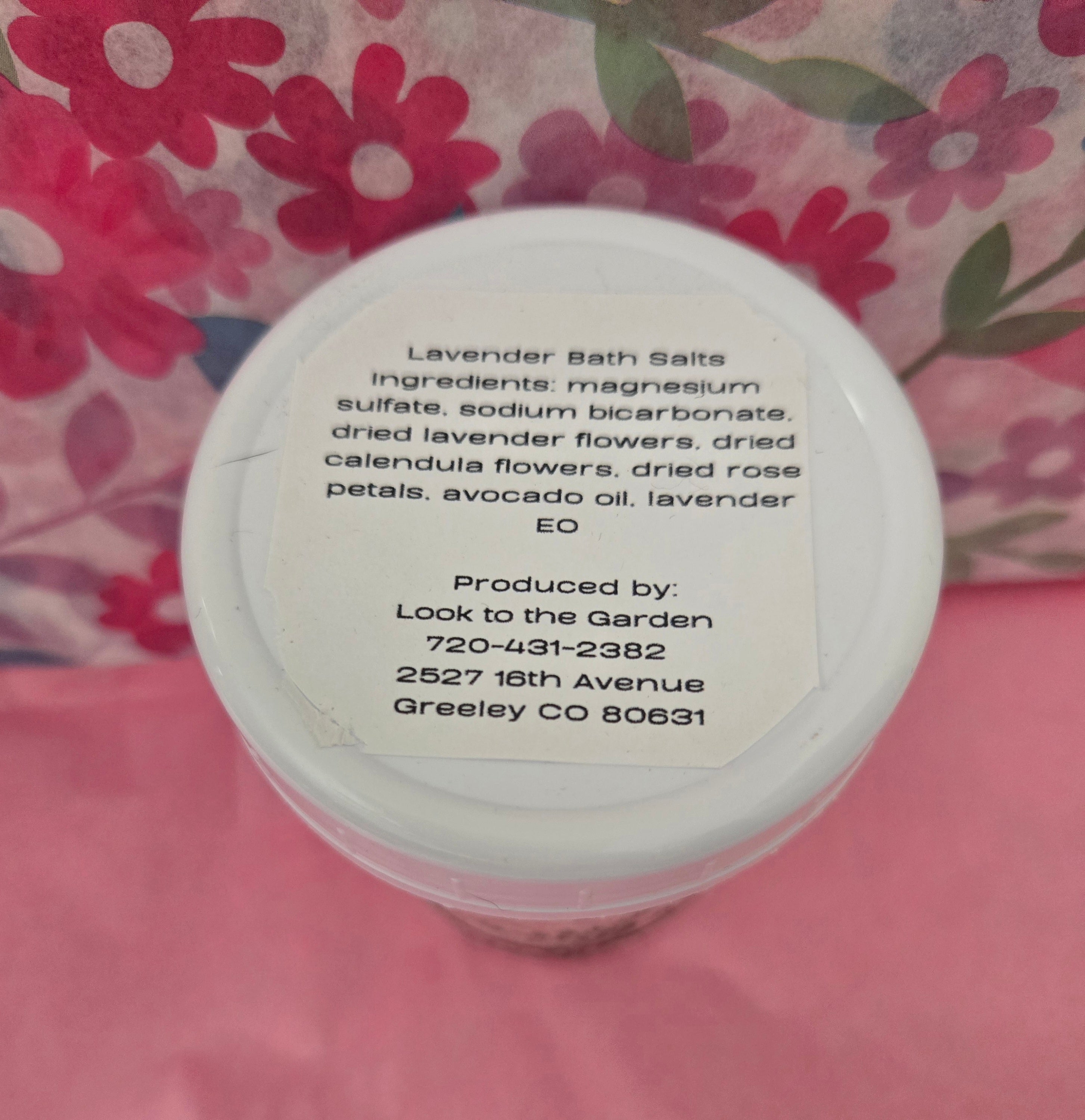 Lavender Bath Salts