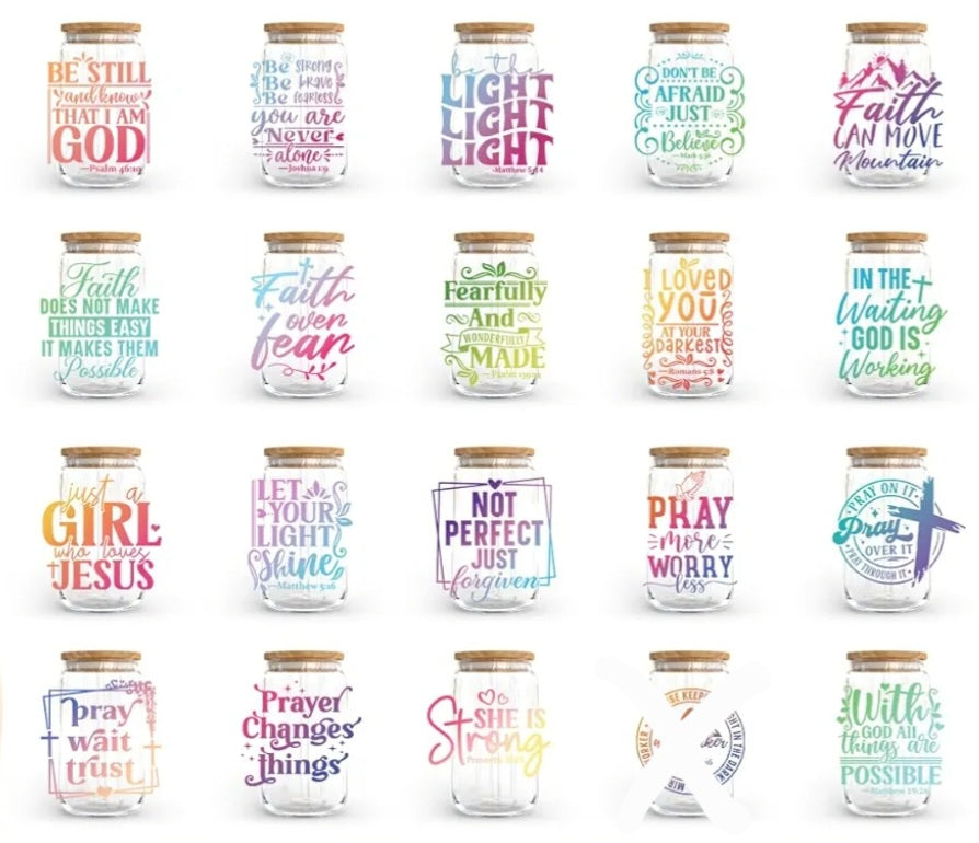 Cup wraps (decals)
