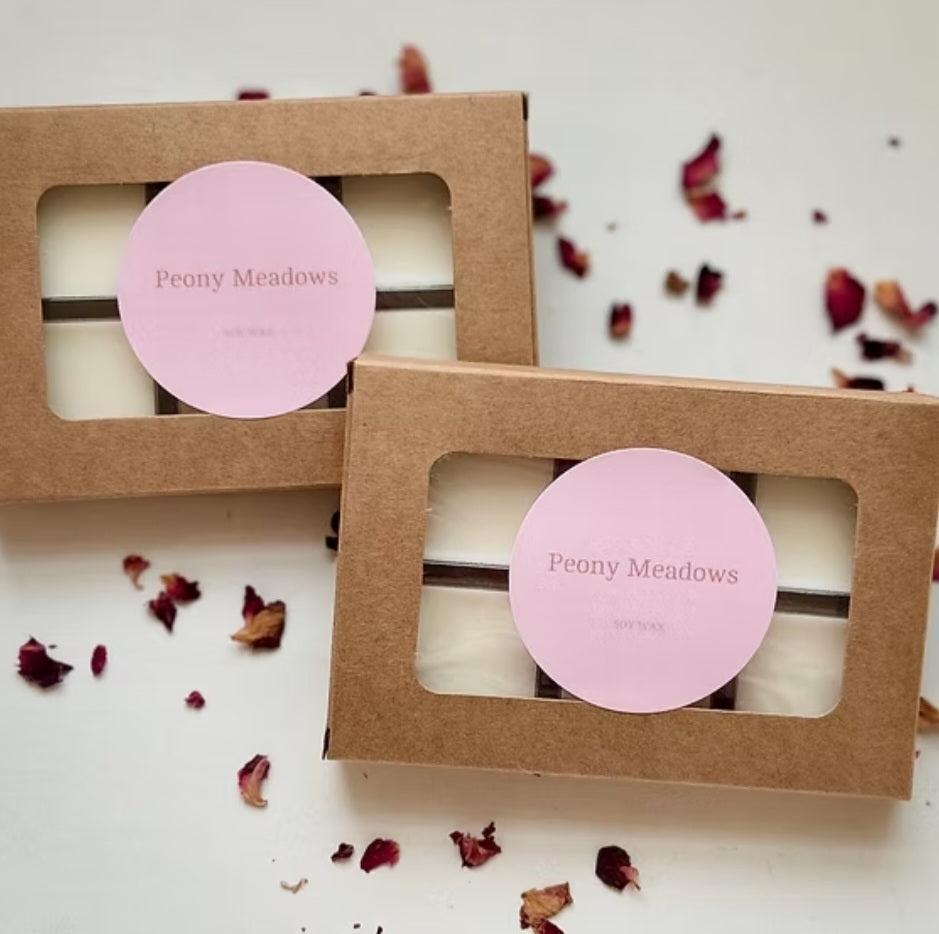 Peony Meadows wax melt by His Hands