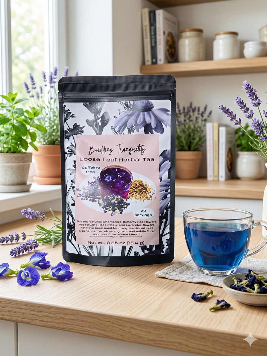 Budding Tranquility loose leaf tea