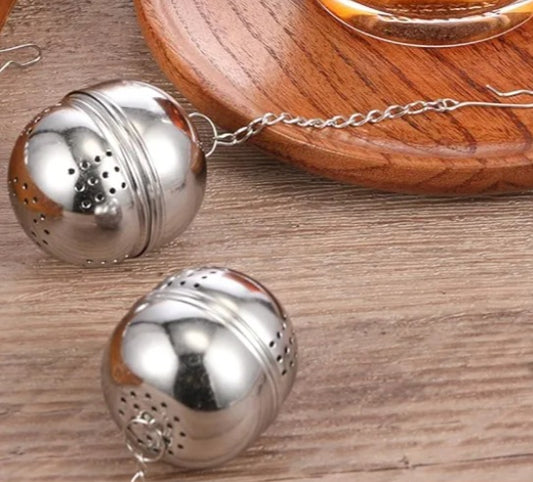 Small stainless steel infuser ball