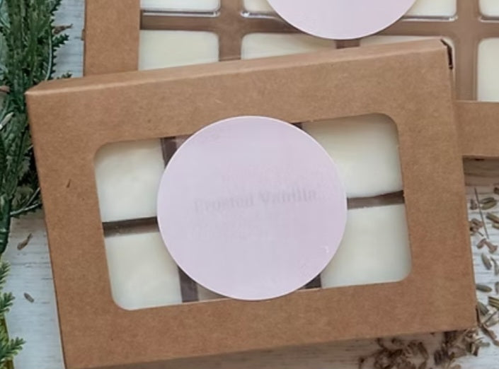 Frosted Vanilla wax melts by His Hands
